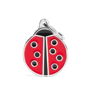 תג שם לכלב צארמס LADYBUG