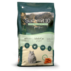 סאמיט 10 סלמון לחתול בוגר ללא דגנים 3 ק"ג