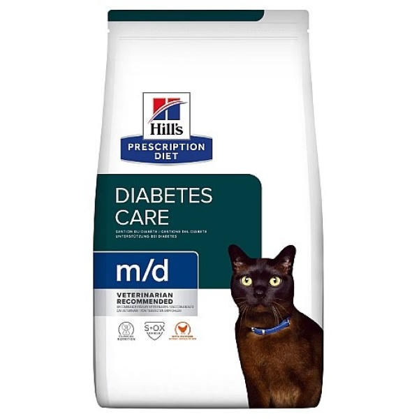 מזון רפואי הילס M/D חתול 3 קג
