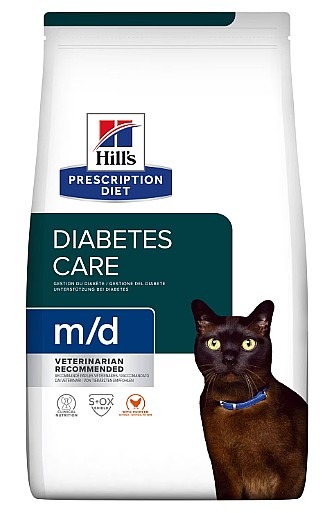מזון רפואי הילס M/D חתול 3 קג