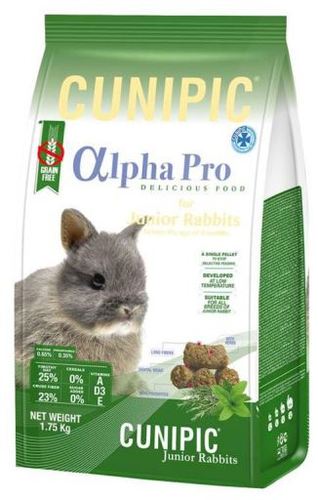 מזון לגורי ארנבים אלפא פרו קוניפיק 1.75 ק"ג