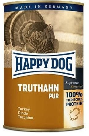 Happy Dog שימורים לכלב בטעם בשר הודו 400 גרם