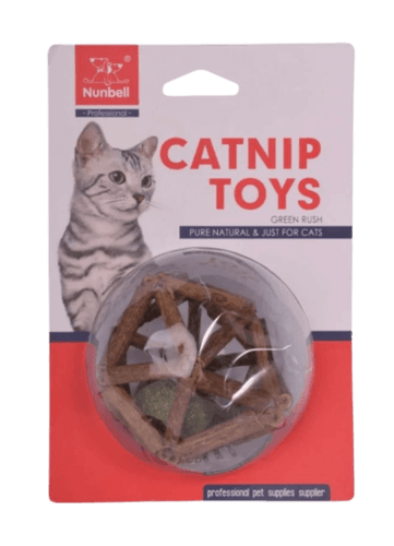 צעצוע לחתול קטניפ מצולע נאנבל