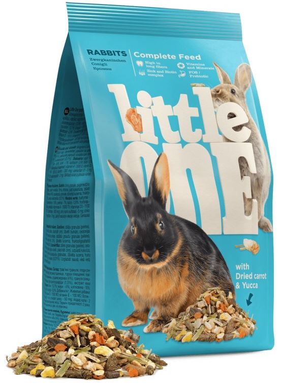 ליטל וואן מזון מלא לארנבים 900 גרם