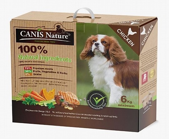 אוכל לכלבים לכל שלבי החיים עוף 6 קג קאניס נייצר Canis Nature