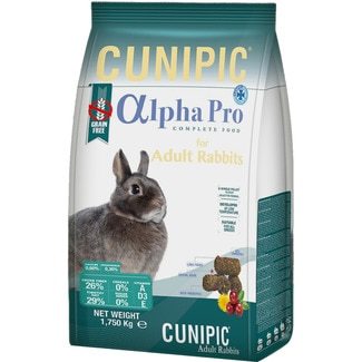 מזון לארנבים אלפא פרו קוניפיק 1.75 ק"ג