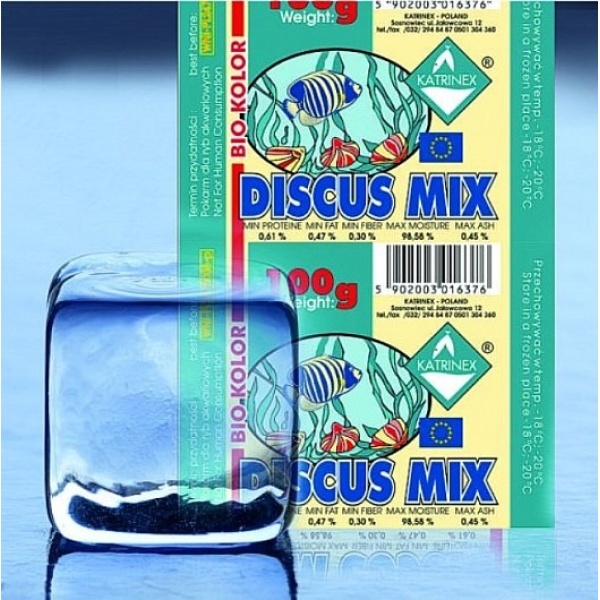 מזון קפוא-דיסקוס מיקס ביו קולו 100 גרם