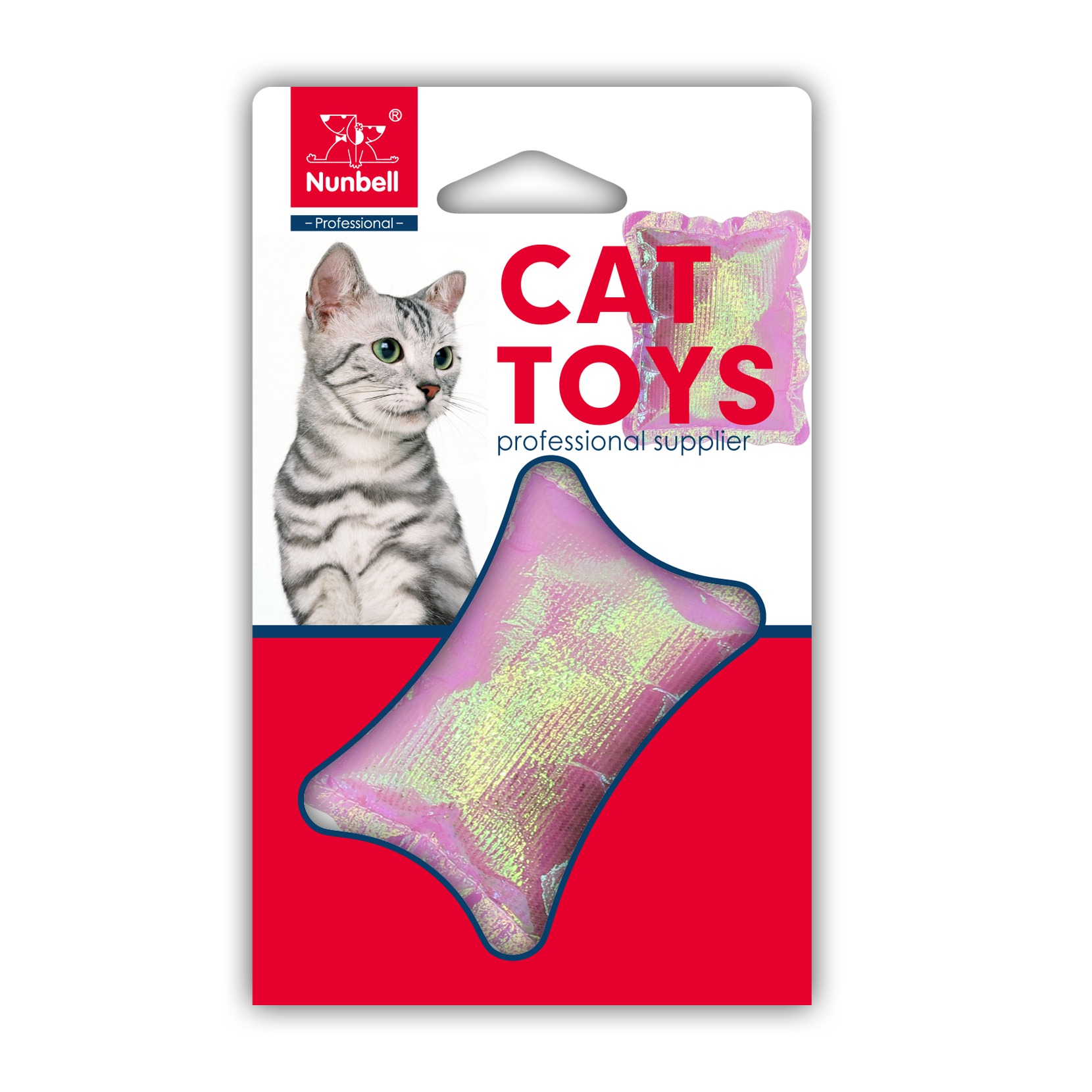 צעצוע לחתול כרית נאנבל