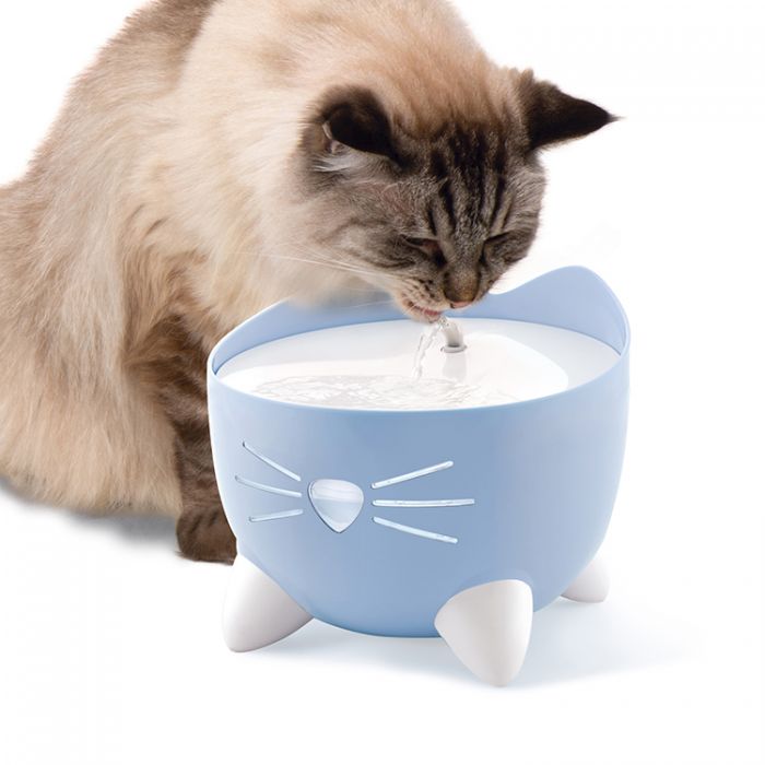 מזרקת מים לחתול פיקסי תכלת 2.5 ליטר קט איט