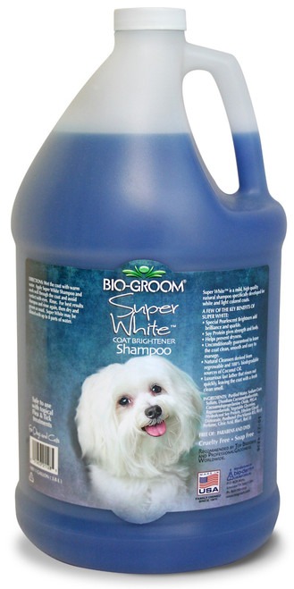ביוגרום שמפו לכלב לבן גלון 3.8 ליטר